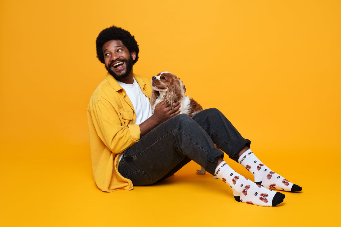 Foto auf Socken: Luna Socks bringt deine Haustiere auf deine Socken